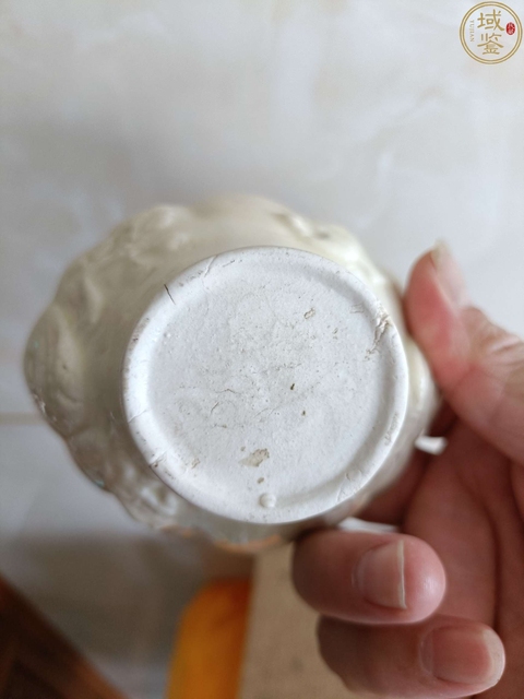 古玩陶瓷德化窯白釉爵杯真品鑒賞圖