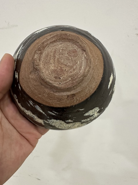 古玩陶瓷吉州窯窯變釉茶盞真品鑒賞圖