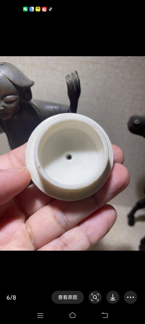 古玩陶瓷德化窯執壺真品鑒賞圖
