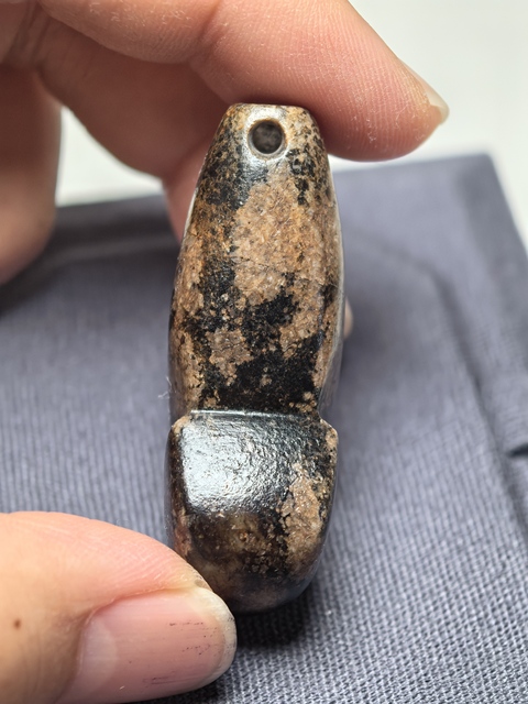 古玩玉器仿古玉豬真品鑒賞圖