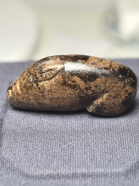 古玩玉器仿古玉豬真品鑒賞圖