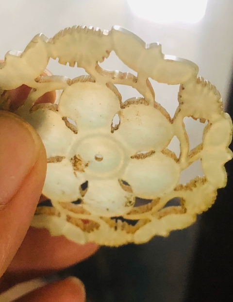 古玩玉器玉花佩真品鑒賞圖