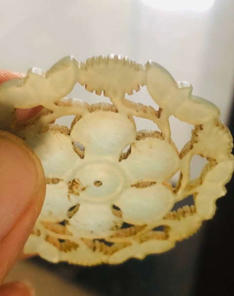 古玩玉器玉花佩真品鑒賞圖