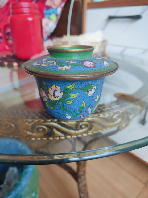 古玩銅器掐絲琺瑯真品鑒賞圖