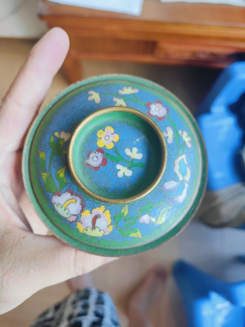 古玩銅器掐絲琺瑯真品鑒賞圖