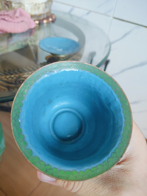 古玩銅器掐絲琺瑯真品鑒賞圖