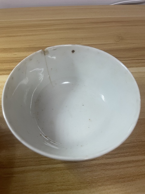 古玩陶瓷龍鳳紋彩繪描金碗真品鑒賞圖