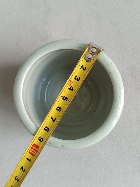 古玩陶瓷青花纏枝花紋香爐拍賣,當前價格680元