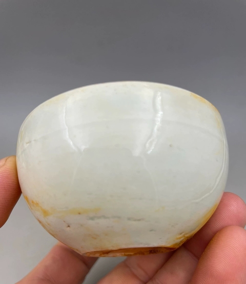 古玩陶瓷宋代湖田窯影青簡易盞托拍賣,當前價格22000元