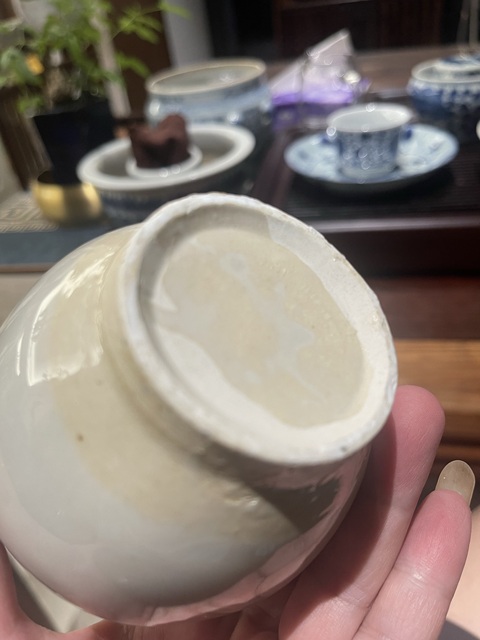 古玩陶瓷清代白釉三系真品鑒賞圖