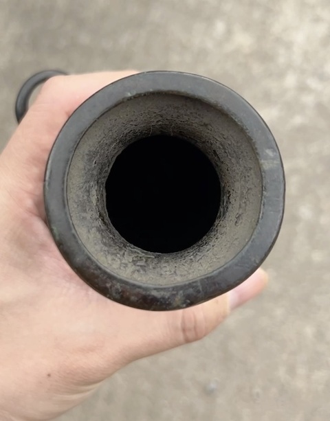 古玩銅器銅瓶真品鑒賞圖