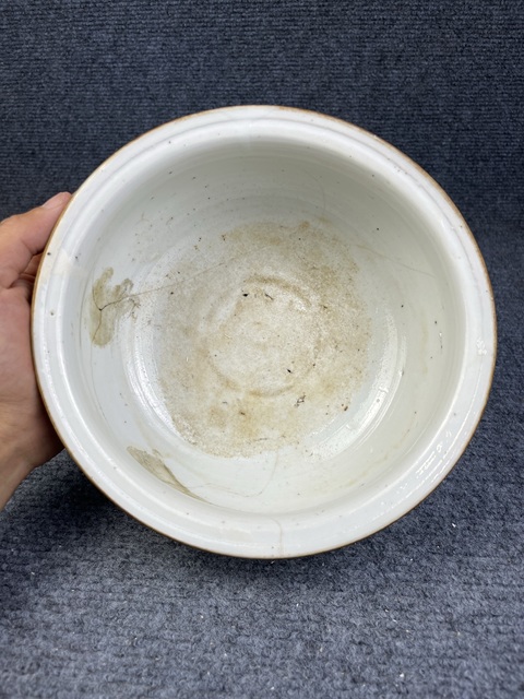 古玩陶瓷康熙青花雙龍戲珠紋三足羅漢爐真品鑒賞圖
