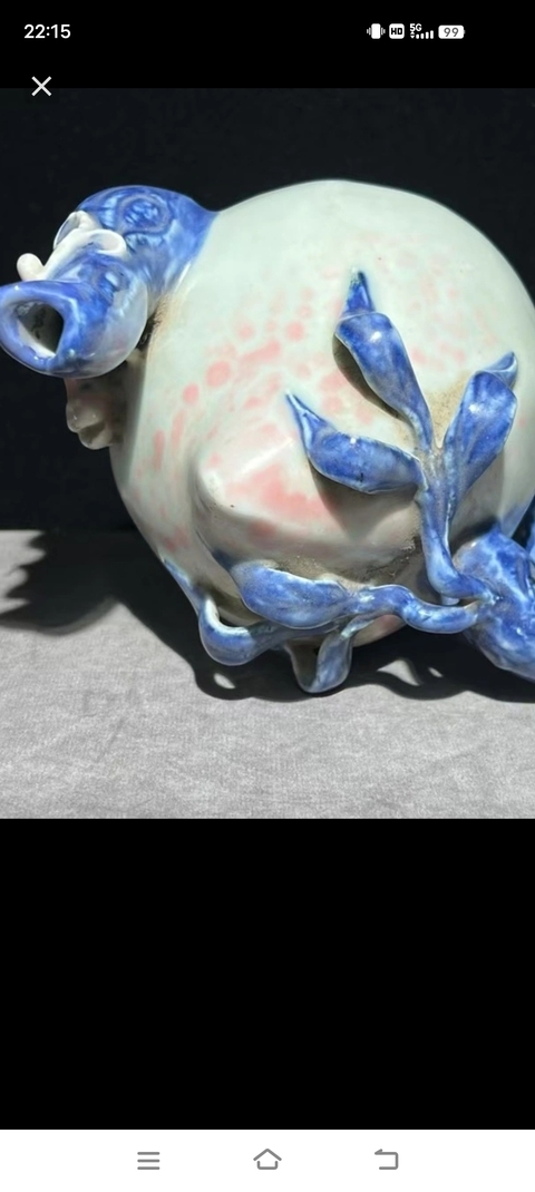 古玩陶瓷壺真品鑒賞圖