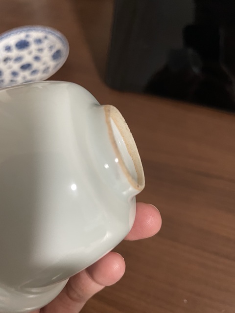 古玩陶瓷白釉杯真品鑒賞圖