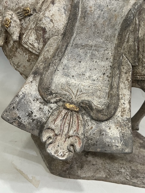 古玩陶瓷北魏·戰馬真品鑒賞圖