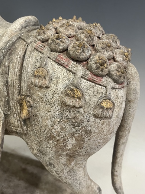 古玩陶瓷北魏·戰馬真品鑒賞圖