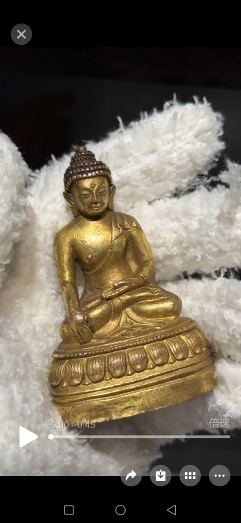 古玩銅器造像真品鑒賞圖