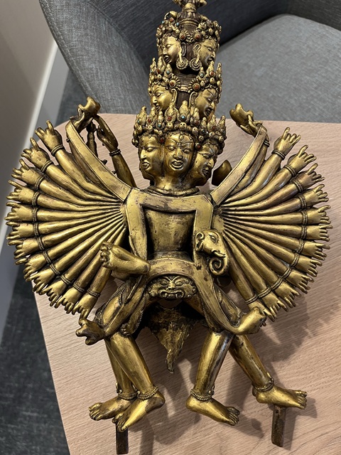 古玩銅器造像真品鑒賞圖