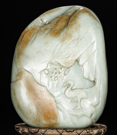 古玩玉器山子真品鑒賞圖