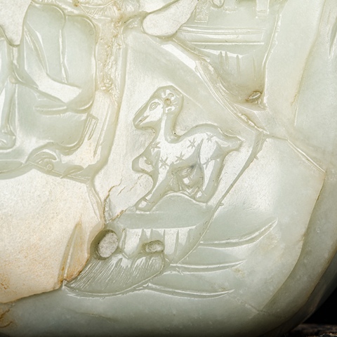 古玩玉器山子真品鑒賞圖