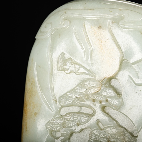 古玩玉器山子真品鑒賞圖