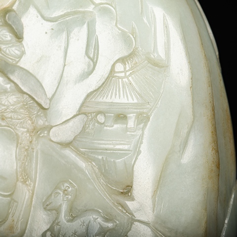 古玩玉器山子真品鑒賞圖