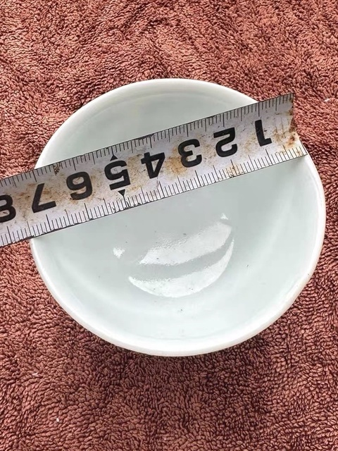 古玩陶瓷團龍紋青花杯真品鑒賞圖