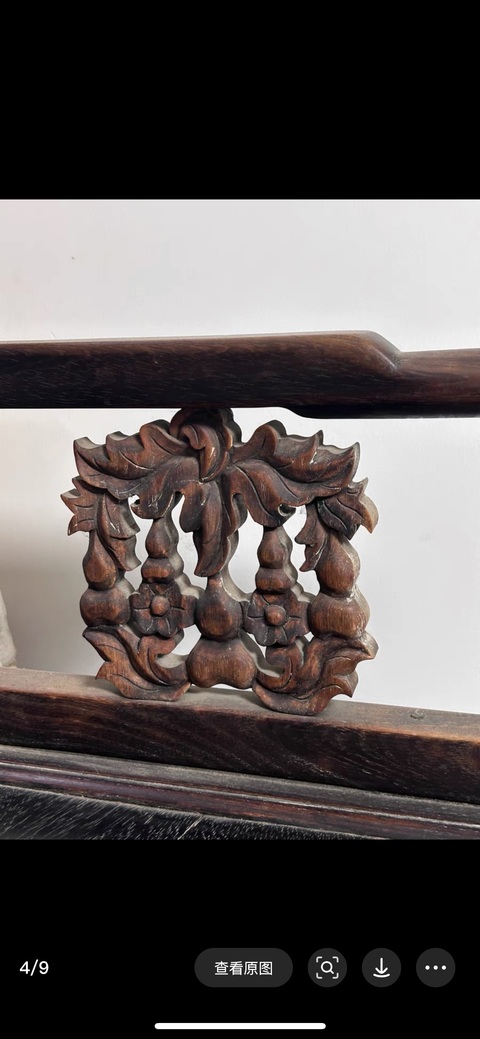 古玩雜項(xiàng)太師椅真品鑒賞圖