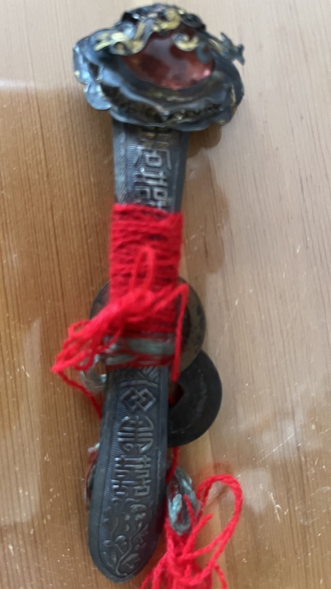古玩玉器如意頭發(fā)簪真品鑒賞圖