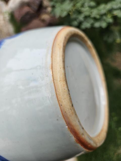 古玩陶瓷青花山水人物瓶真品鑒賞圖