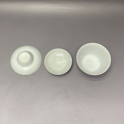 古玩陶瓷胭脂水釉三才蓋杯真品鑒賞圖