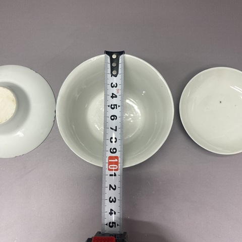 古玩陶瓷綠松石釉三才蓋杯真品鑒賞圖