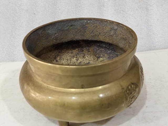 古玩銅器銅爐真品鑒賞圖