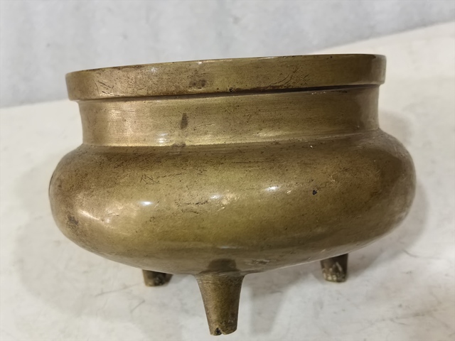 古玩銅器銅爐真品鑒賞圖
