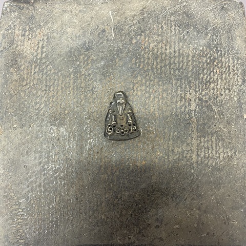 古玩陶瓷壽星銀飾真品鑒賞圖