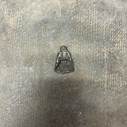 古玩陶瓷壽星銀飾真品鑒賞圖