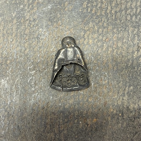 古玩陶瓷壽星銀飾真品鑒賞圖