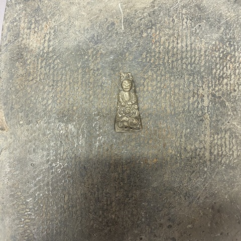 古玩陶瓷民國人物銀飾真品鑒賞圖