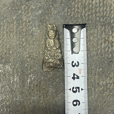 古玩陶瓷民國人物銀飾真品鑒賞圖