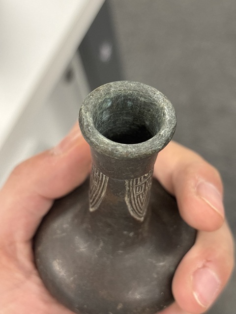 古玩銅器銅瓶真品鑒賞圖