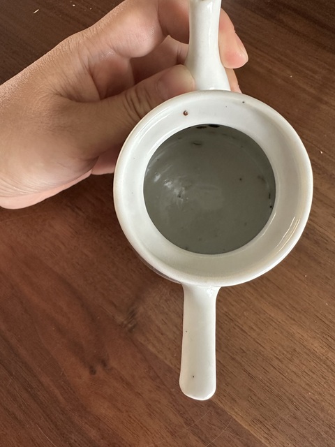 古玩陶瓷粉彩人物故事紋茶壺真品鑒賞圖