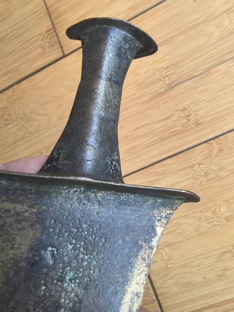 古玩銅器廣西水坑劍真品鑒賞圖