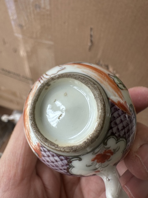 古玩陶瓷廣琺瑯風格人物紋馬克杯真品鑒賞圖