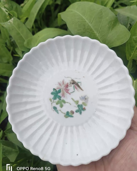 古玩陶瓷飛黃騰達(dá)粉彩盤真品鑒賞圖