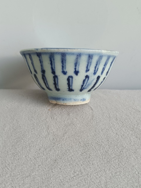 古玩陶瓷青花壽子紋杯拍賣,當前價格398元