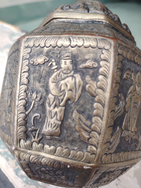 古玩銅器熏爐真品鑒賞圖