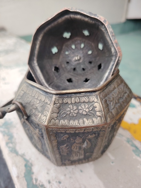 古玩銅器熏爐真品鑒賞圖