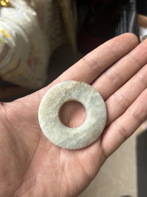 古玩玉器玉璧真品鑒賞圖