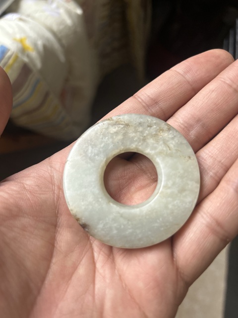 古玩玉器玉璧真品鑒賞圖
