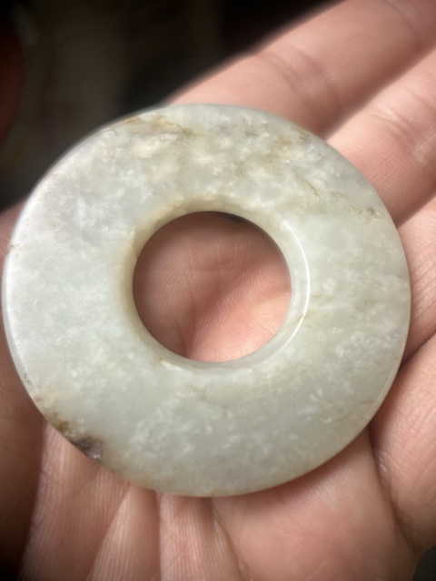 古玩玉器玉璧真品鑒賞圖
